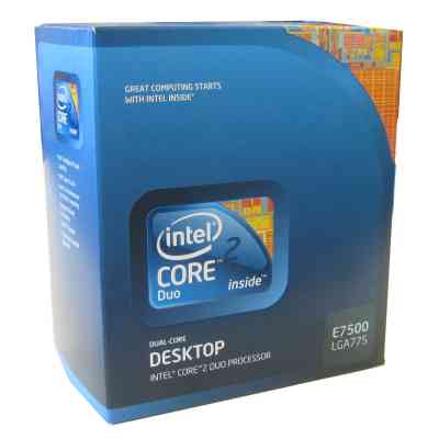 Intel Core 2 Duo E7500 293ghz 1066mhz 3mb Lga775